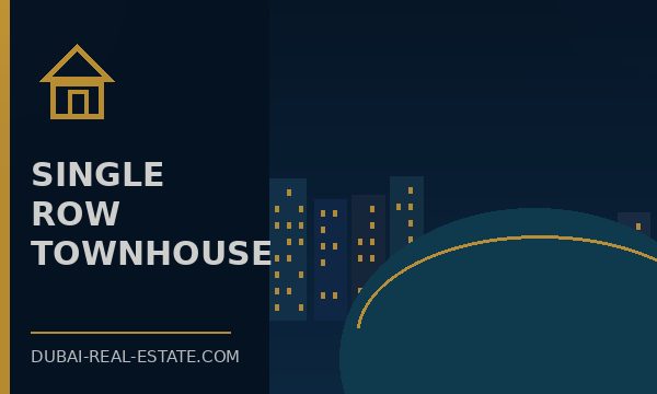 Single Row Townhouse